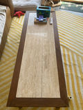 Travertine Top Coffee Table - thumbnail 1 of 3