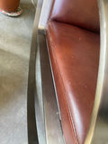 Mid Century Modern Sculptural Chrome and Leather Rocking Chair - thumbnail 9 of 9