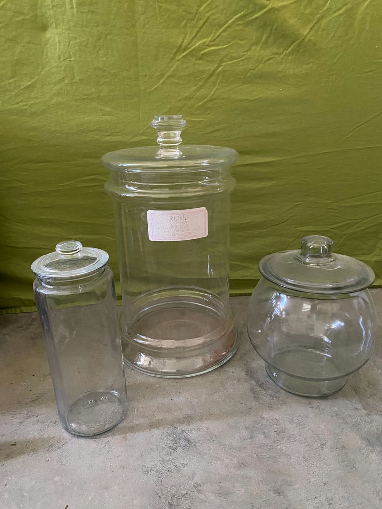 Glass Jar Lot - image 1 of 1