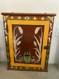 Antique Hanging Cabinet - thumbnail 1 of 2