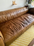 Timothy Oulton for Restoration Hardware Fulham Leather Sofa - thumbnail 1 of 10