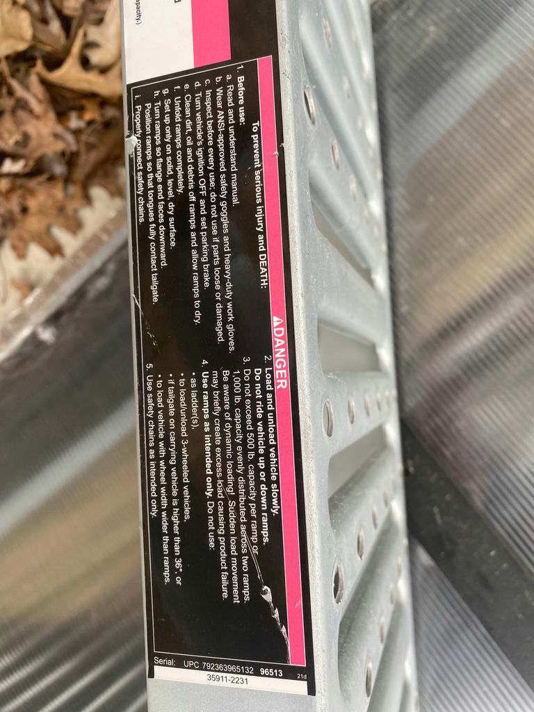 Trifold Truck Ramp - image 3 of 3