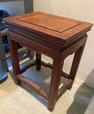 Vintage Chinese Rosewood Pedestal Stand - thumbnail 1 of 3