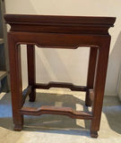 Vintage Chinese Rosewood Pedestal Stand - thumbnail 2 of 3