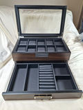 Wooden Watch and Jewelry Storage Box, HIGH END! - thumbnail 1 of 7