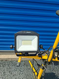 Dual LED Flood Lights on Yellow Tripod Stand - thumbnail 3 of 6
