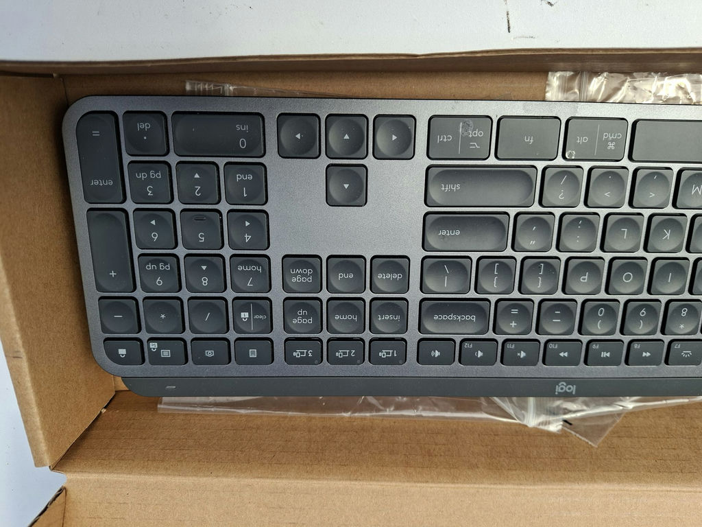 Logitech MX Keys Wireless Keyboard with USB Receiver and Accessories - image 4 of 4