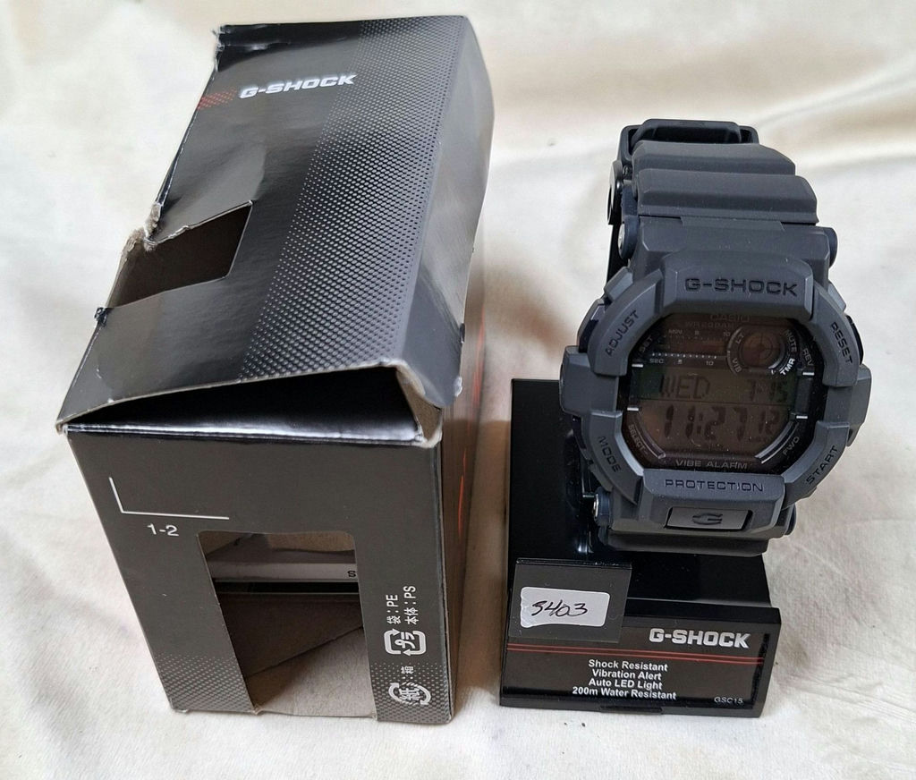 Casio GD-350-8CS G-Shock Digital Watch with Box and Papers - image 1 of 8