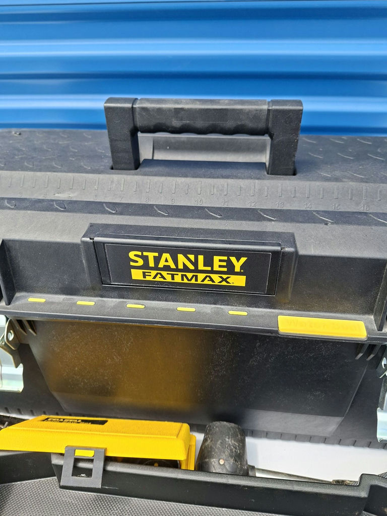 Stanley Fatmax Large Tool Box with Assorted Hand Tools and Drill Bits - image 6 of 9