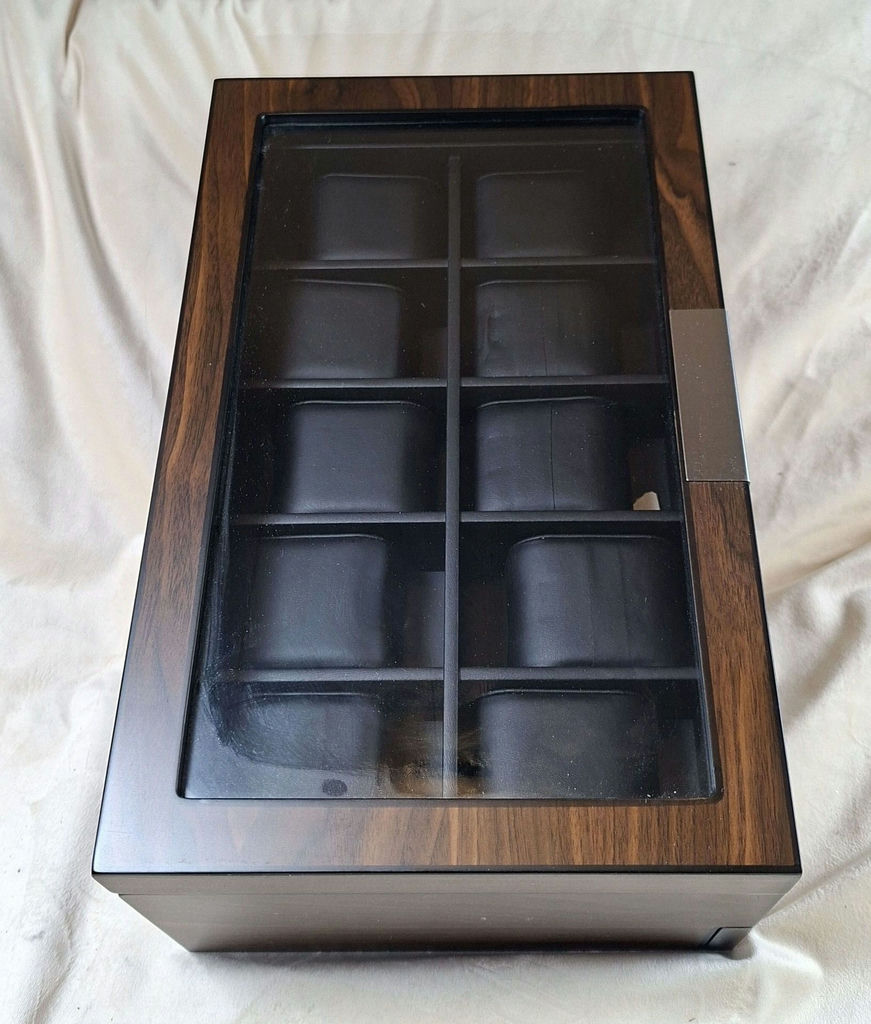 Wooden Watch and Jewelry Storage Box, HIGH END! - image 6 of 7