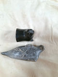 Vintage Inuit Soapstone Carvings, Polar bear and Seal, Unsigned - thumbnail 3 of 6