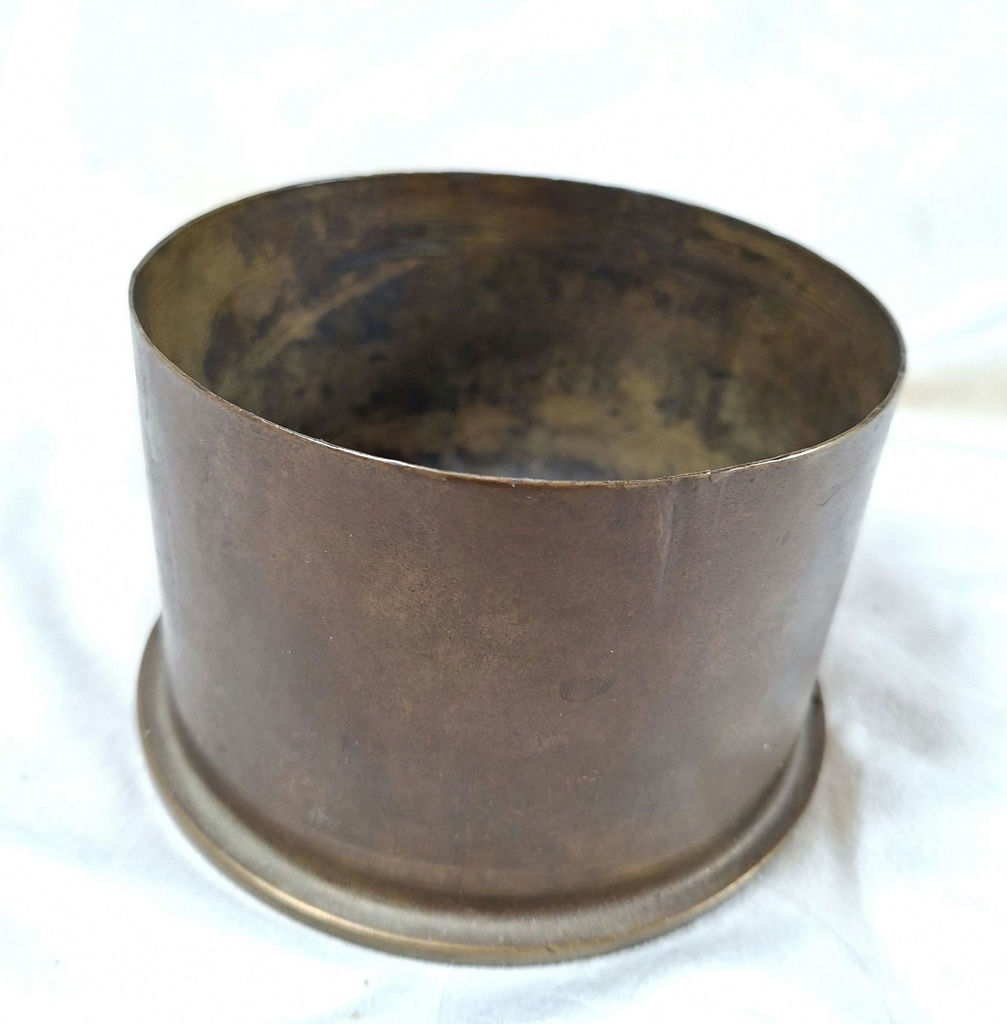Vintage WW1 Trench Art HOWITZER Shell Bowl - image 2 of 7