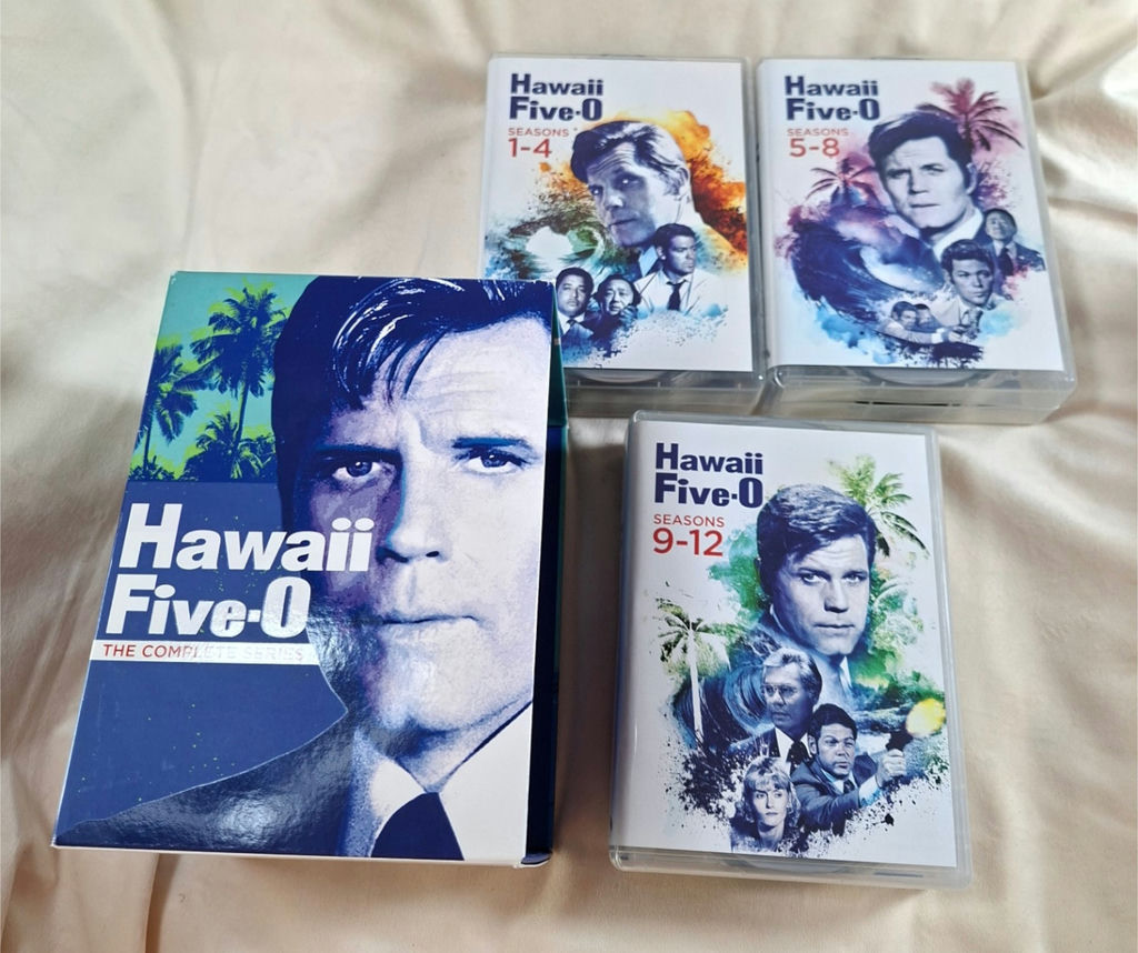 Hawaii Five-O DVD Box Sets and Plastic Organizer, Seasons 1-12 Complete - image 1 of 4