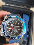 Citizen Promaster BJ2169-08E Eco-Drive Dive Watch with Blue Bezel and Extra Strap - thumbnail 9 of 10