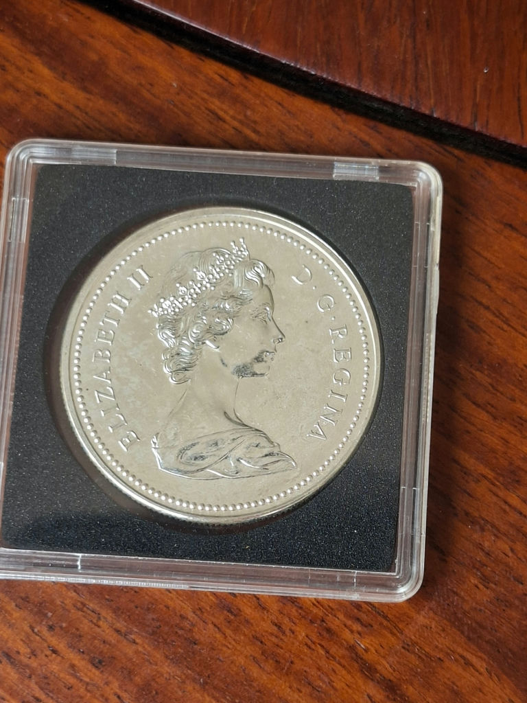 Canada 1973 Silver (.500) Dollar, RCMP Mountie - image 2 of 4
