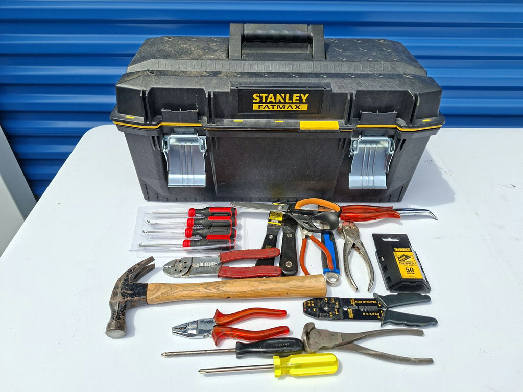 Stanley FatMax Toolbox with Assorted Hand Tools - image 4 of 7