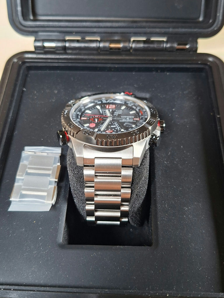 Citizen ProMaster Snowbirds Eco-Drive wristwatch in protective case - image 5 of 10