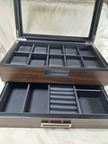 Wooden Watch and Jewelry Storage Box, HIGH END! - thumbnail 2 of 7
