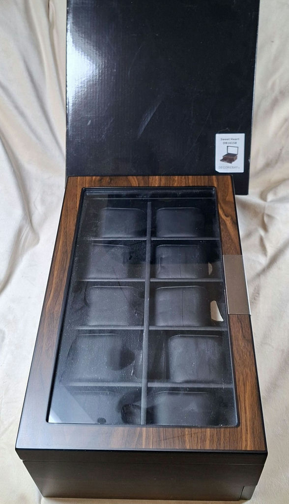 Wooden Watch and Jewelry Storage Box, HIGH END! - image 7 of 7