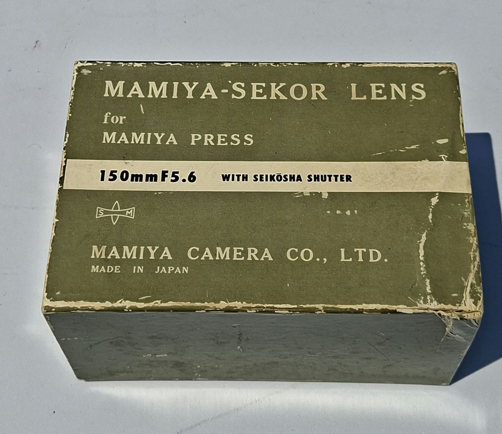 Mamiya-Sekor 150mm F5.6 Lens for Mamiya Press with Seikosha Shutter - image 2 of 6