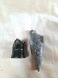 Vintage Inuit Soapstone Carvings, Polar bear and Seal, Unsigned - thumbnail 2 of 6