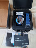 Citizen Promaster BJ2169-08E Eco-Drive Dive Watch with Blue Bezel and Extra Strap - thumbnail 1 of 10