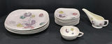 Ceramic Dinnerware Set with Floral Pattern - thumbnail 1 of 6
