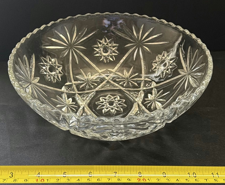 Two Cut Glass Bowls - image 2 of 3