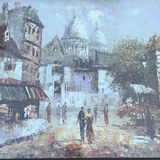 Framed City Street Scene Print - thumbnail 4 of 5