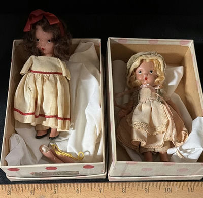 1930s Two Vintage Dolls in Original Boxes - Image 1 of 4