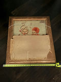 Framed Needlepoint Artwork of Two Children - thumbnail 4 of 4