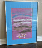 Framed Abstract Wall Art Print - thumbnail 3 of 5