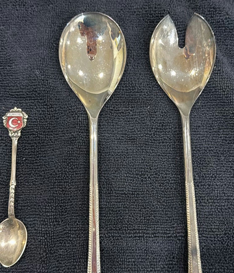 Mixed Serving Utensils and Decorative Spoons - image 5 of 6