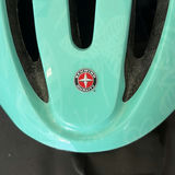Green Schwinn bicycle helmet and red ladybug helmet - thumbnail 2 of 3