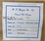Landscape oil painting by Fontana - thumbnail 5 of 7