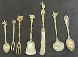 Assorted Ornate Metal Flatware Set - thumbnail 1 of 7