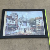 Framed City Street Scene Print - thumbnail 2 of 5