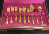 Gold-Tone Flatware Set in Wooden Presentation Case - thumbnail 4 of 6