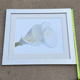 Framed White Calla Lily Wall Art Print - thumbnail 2 of 4