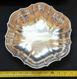 Silver-Tone Serving Trays, Bowl, and Covered Dish Set - thumbnail 3 of 6