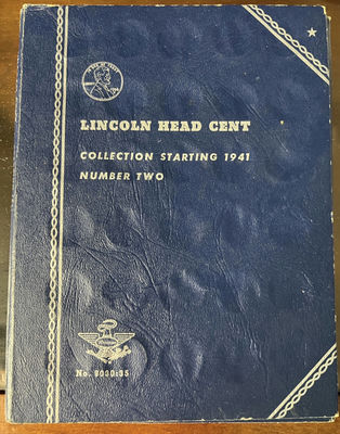 Lincoln Head Cent Collection Starting 1941 Coin Folder with Pennies - Image 1 of 6