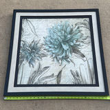 Framed Floral Wall Art Print - thumbnail 2 of 4