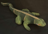 Ceramic Garden Gnome and Garden Lizard - thumbnail 2 of 3