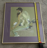 Two Framed Figurative Art Prints - thumbnail 3 of 3