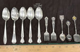 Assorted Souvenir and Decorative Silver-Tone Flatware - thumbnail 1 of 7