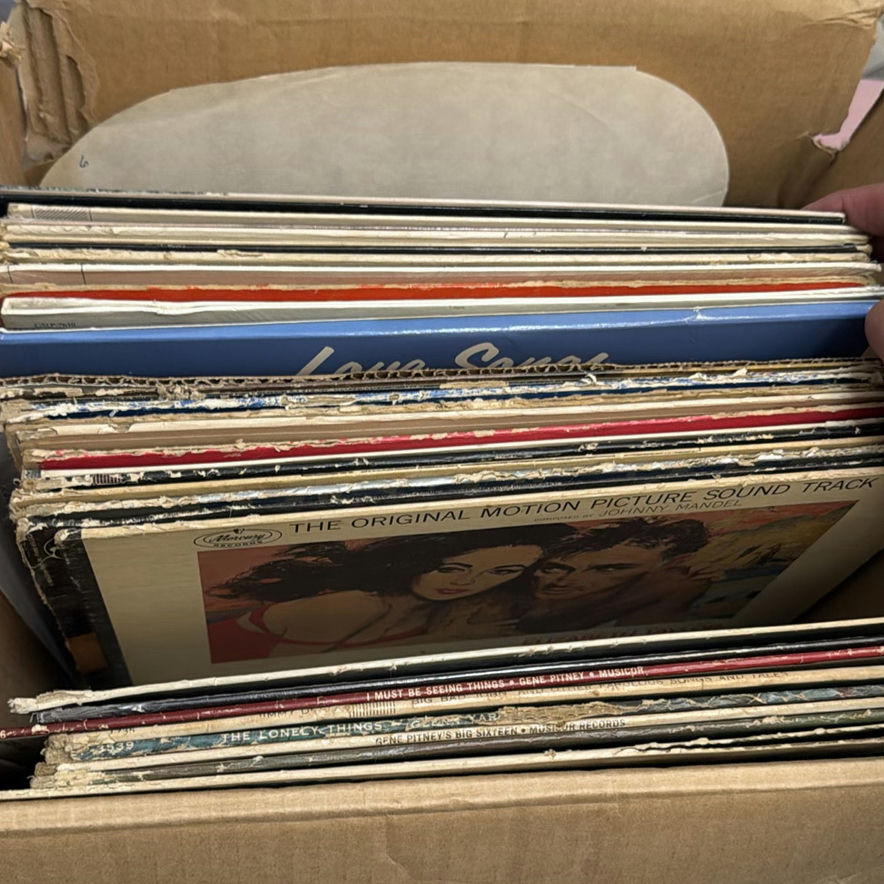 Vintage vinyl record collection - image 3 of 7