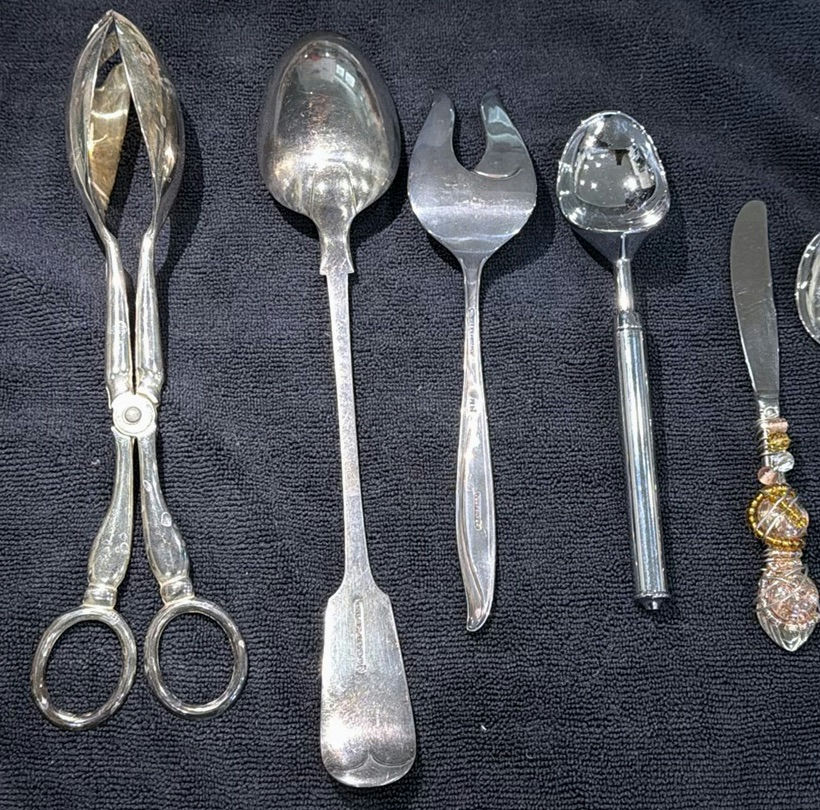 Assorted Serving Utensils and Decorative Flatware - image 6 of 9