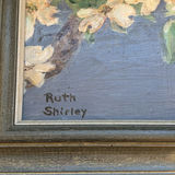Framed Floral Painting by Ruth Shirley - thumbnail 2 of 4