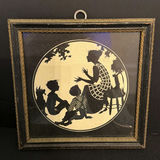 Framed Silhouette Art and Decorative Ceramic Spoon Rests - thumbnail 3 of 8