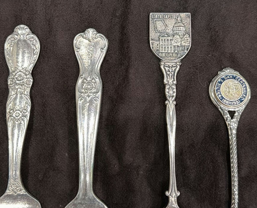 Assorted Souvenir and Decorative Silver-Tone Flatware - image 5 of 7